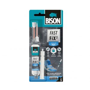 Bison Fast Fix² Liquid Flex Κόλλα Δύο Συστατικών Εύκαμπτων Υλικών